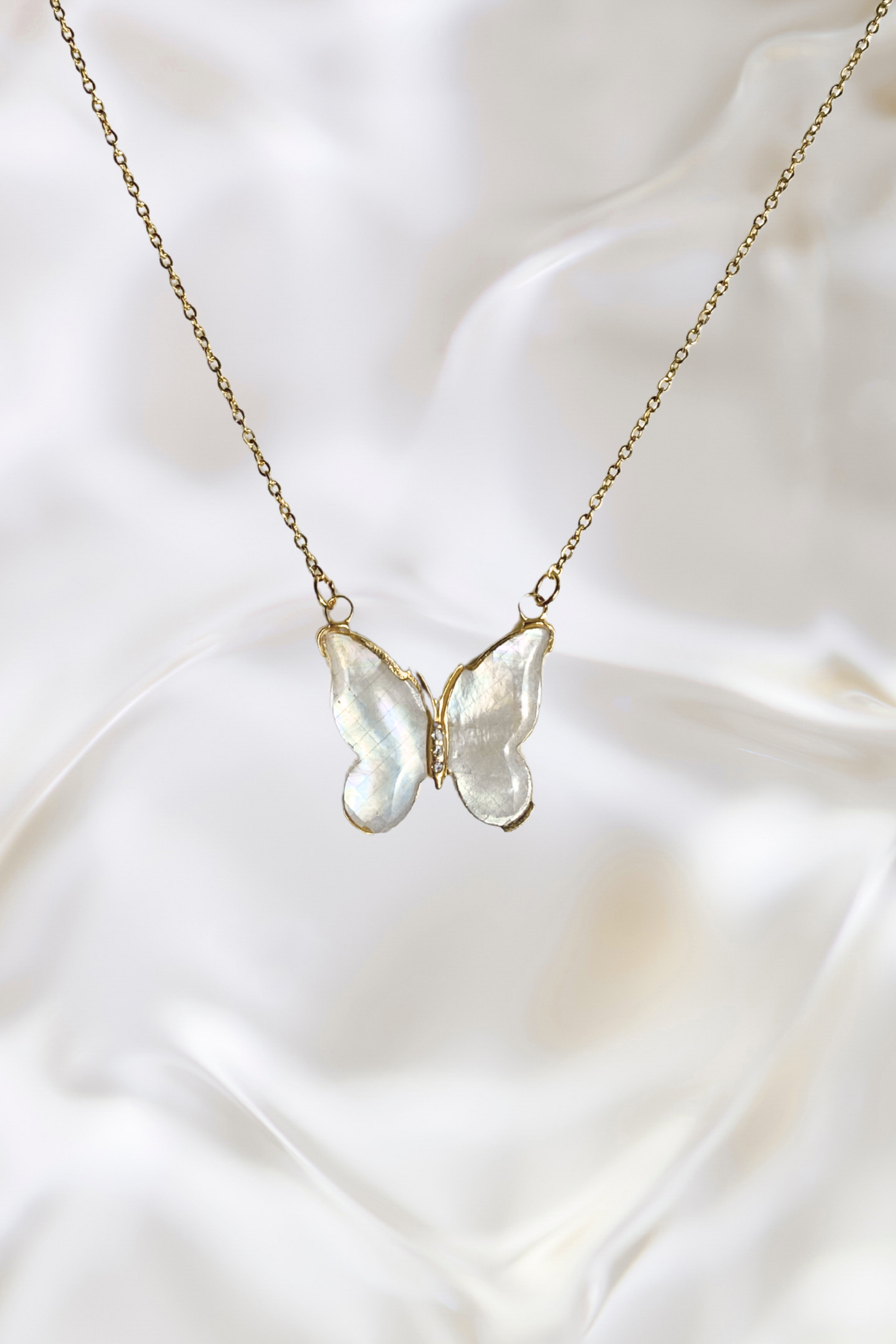 Collana Ali di Madreperla