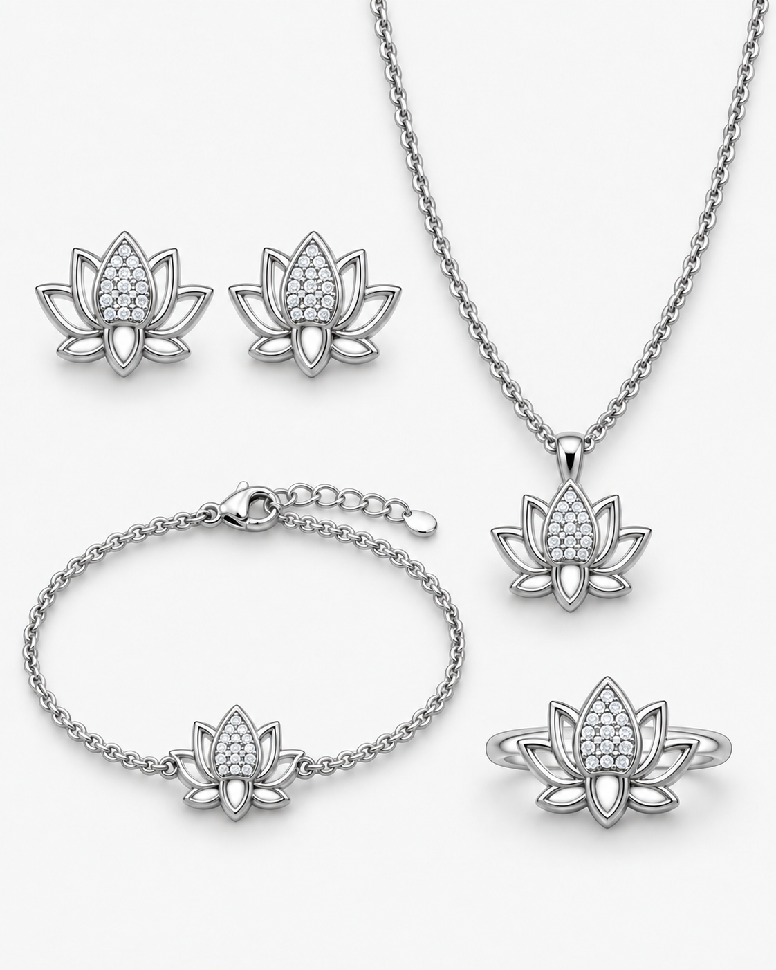 Set Completo Elowen Silver