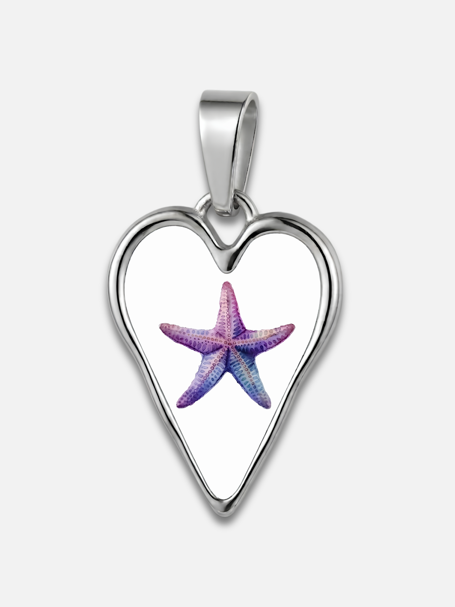 Charm Starfish Heart