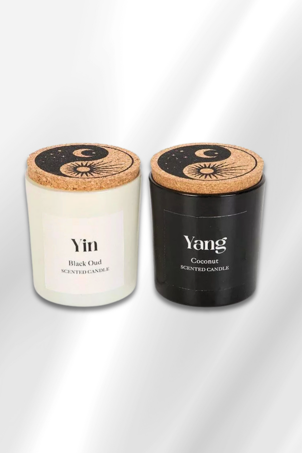 Set Candele Yin Yang