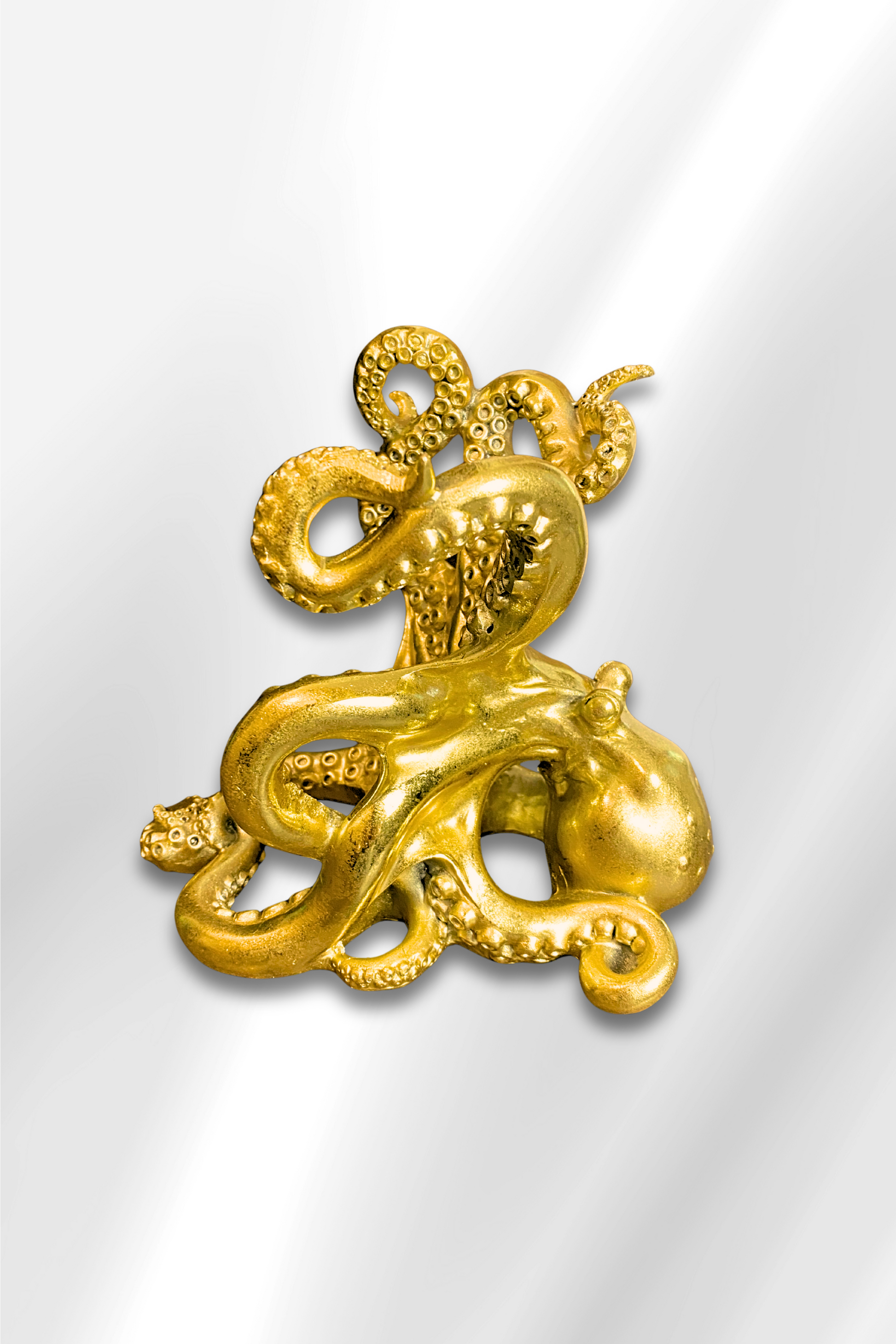 Porta Bottiglie Golden Octopus