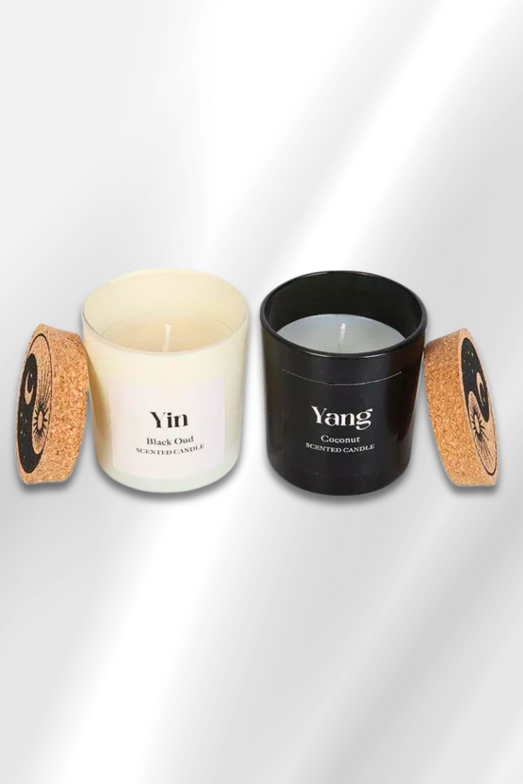 Set Candele Yin Yang
