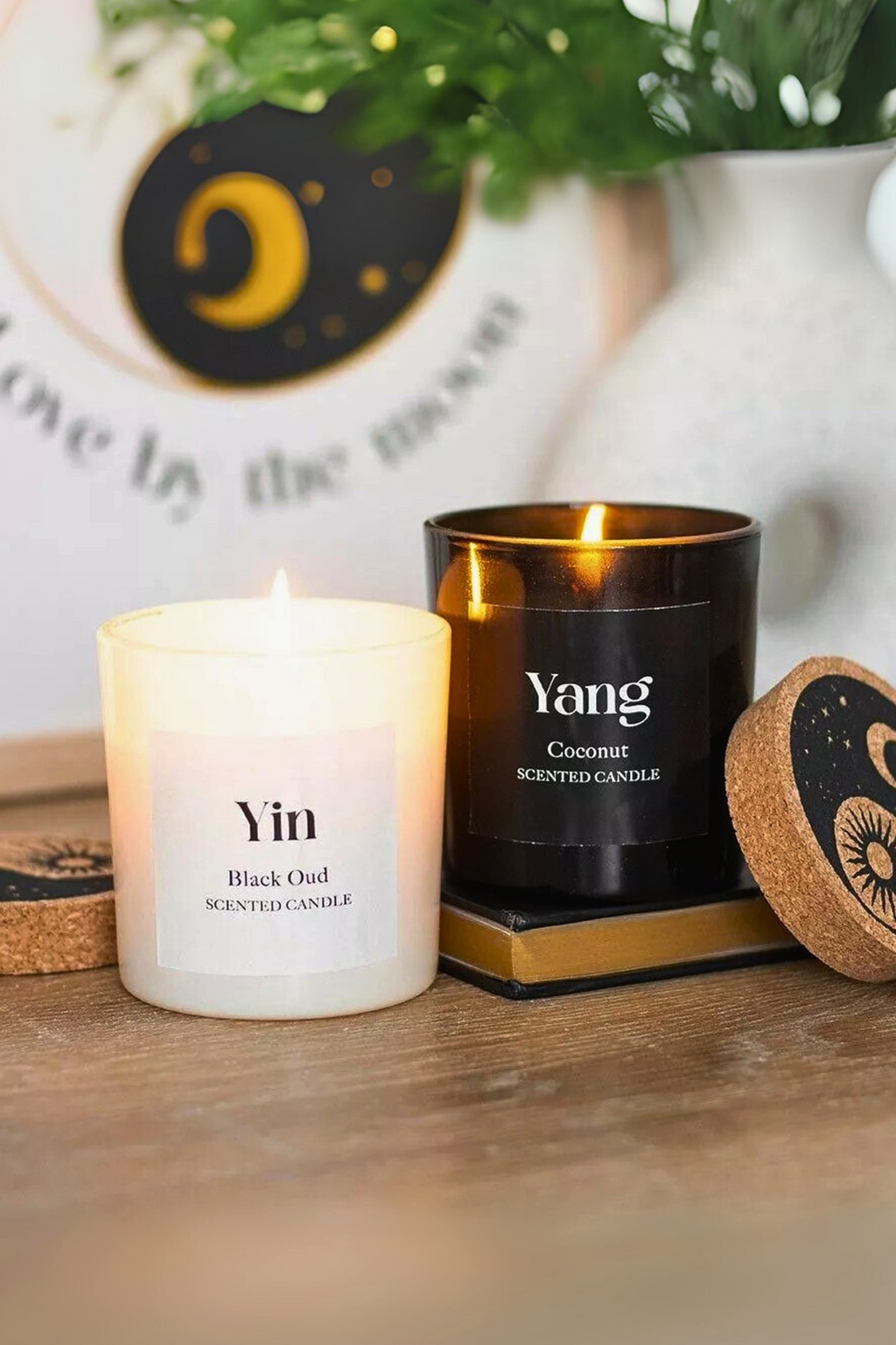 Set Candele Yin Yang