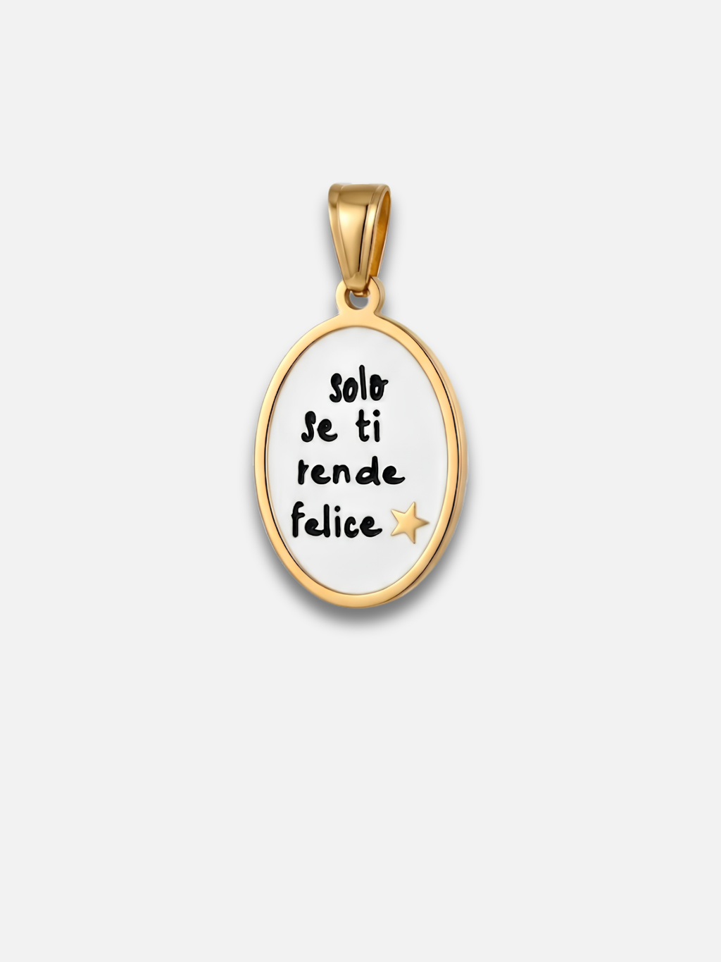 Charm "Solo se ti rende felice"