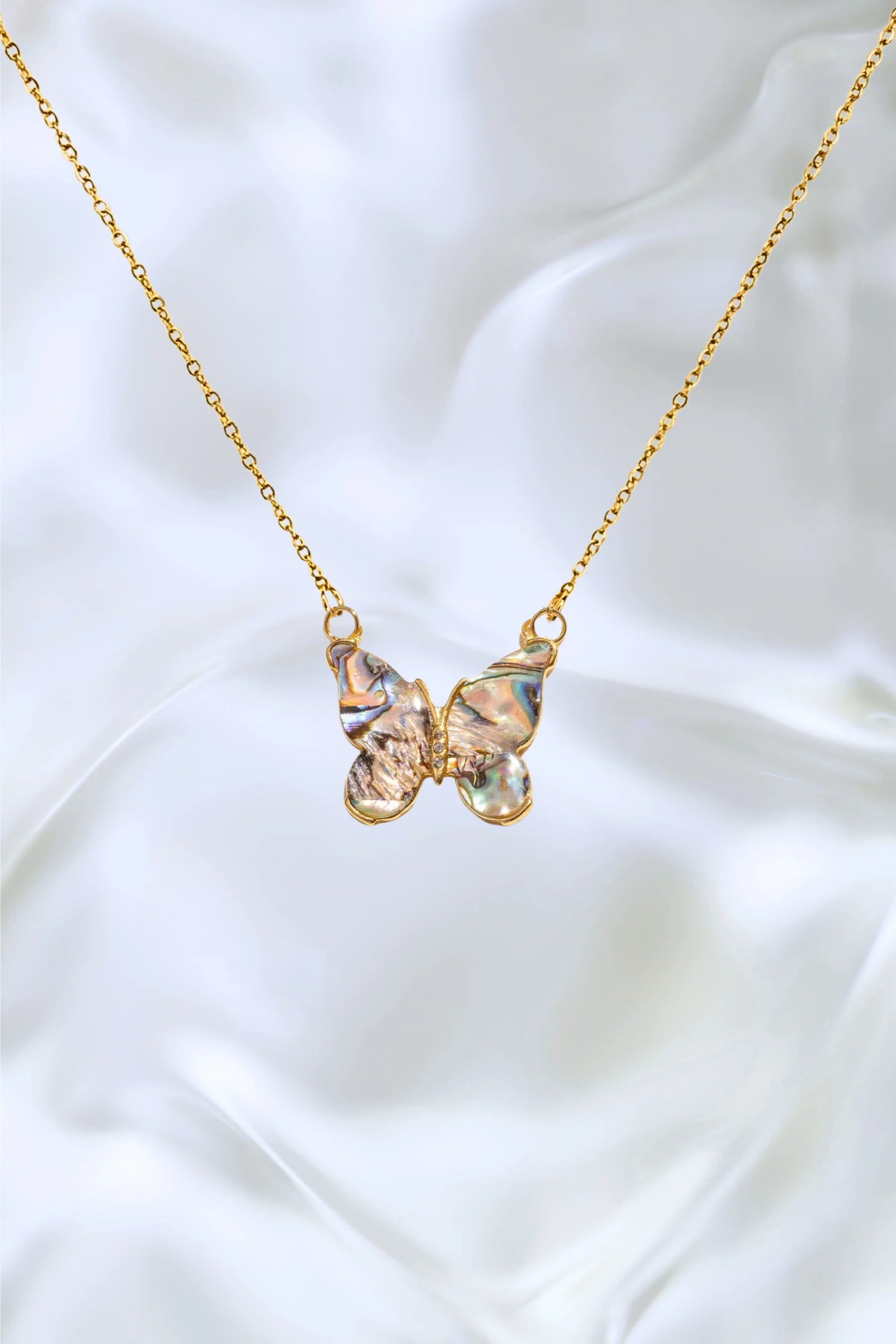 Collana Ali di Madreperla