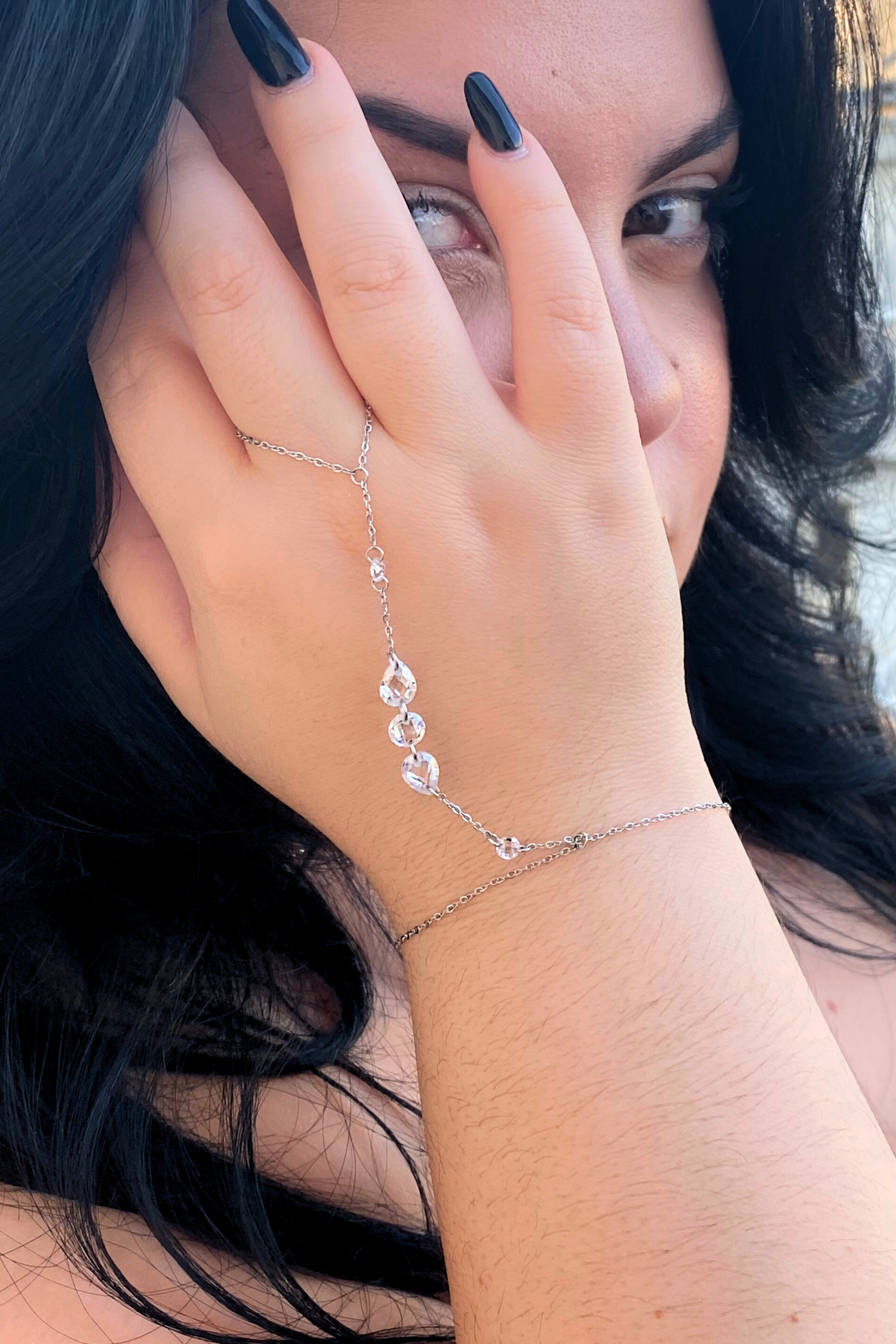 Bracciale Baciamano Gocce di Luce