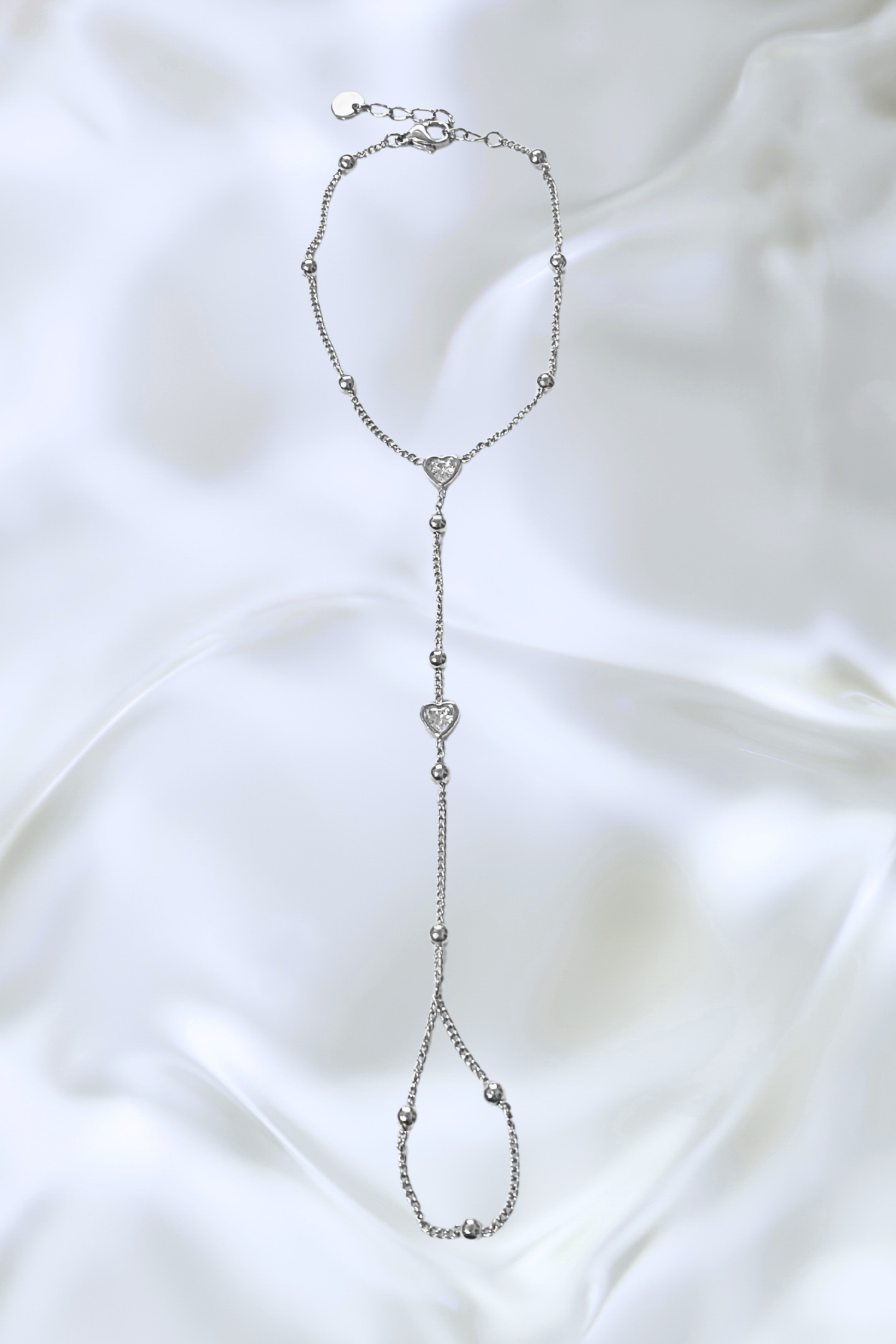 Bracciale Baciamano Cuori di Luce