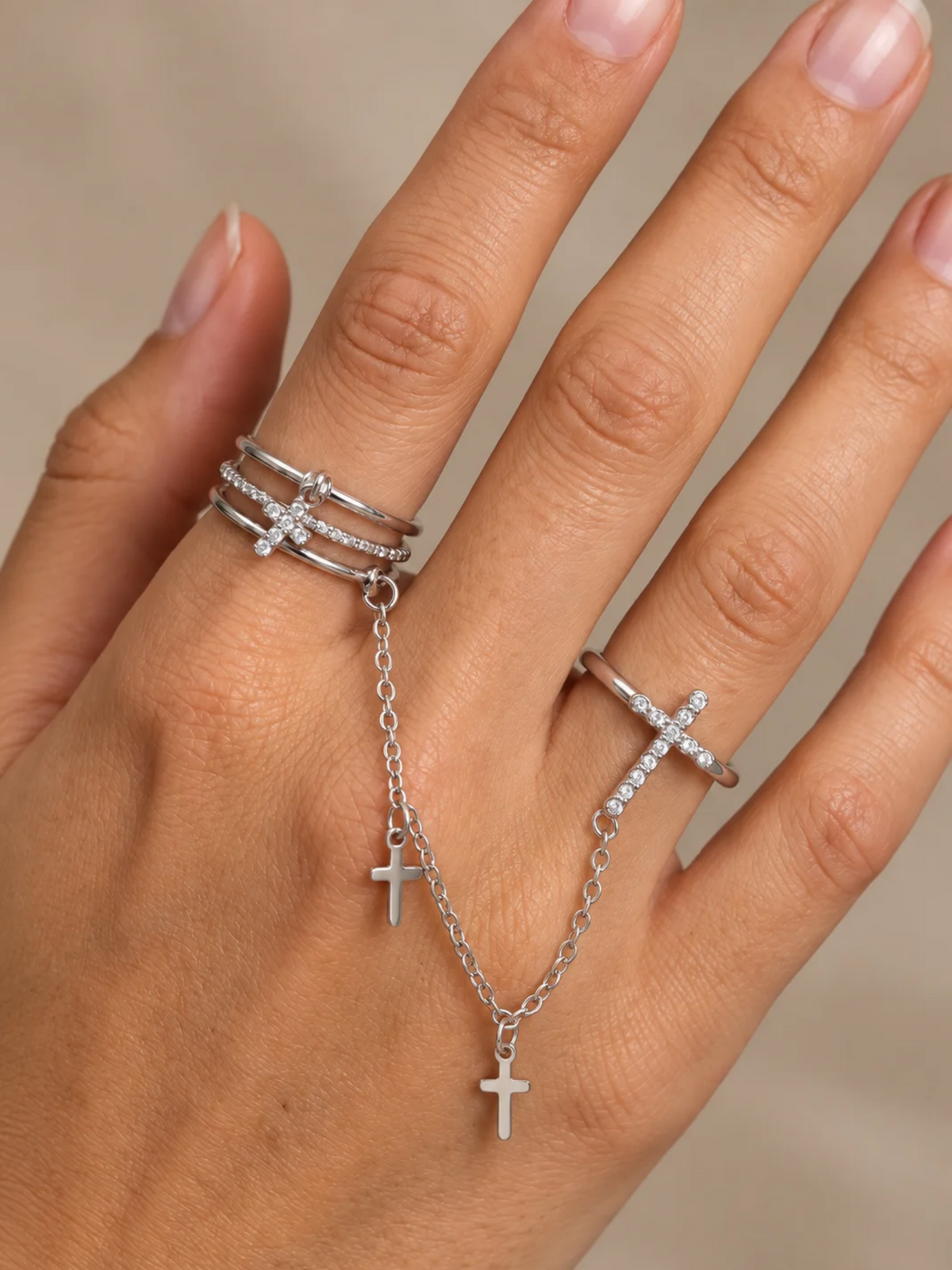 Anello Chain Cross