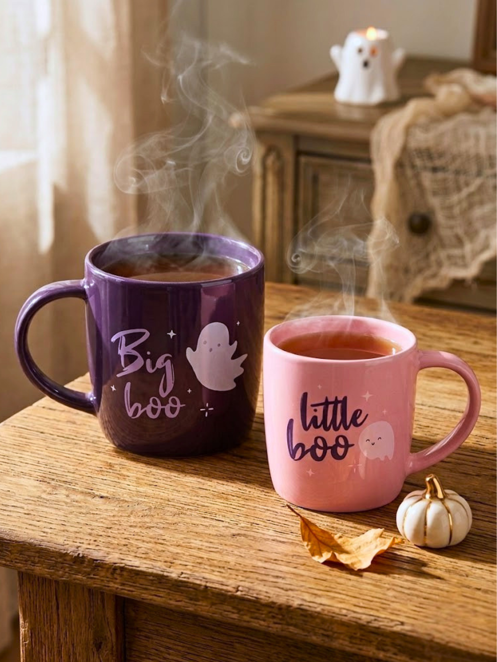 Set di Tazze "Big Boo e Little Boo"
