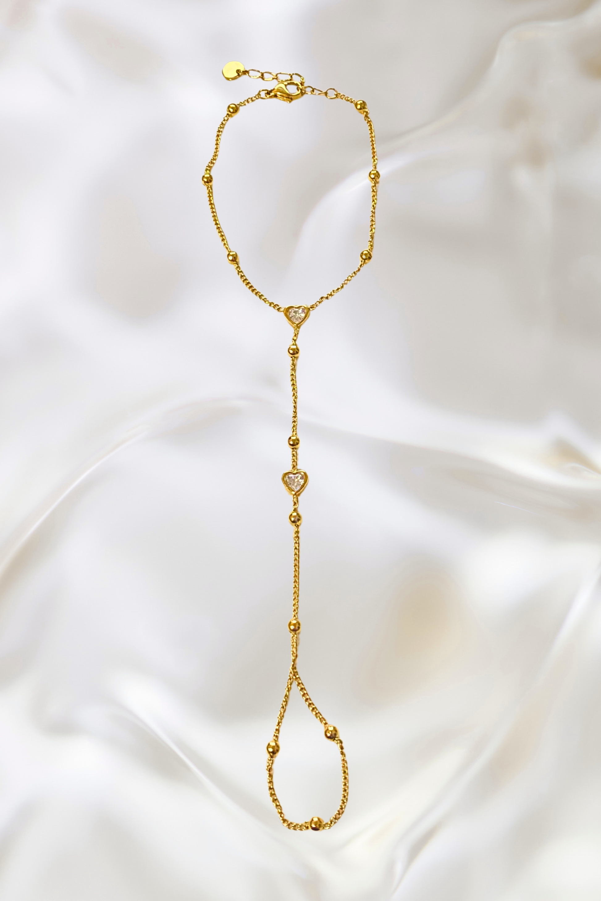 Bracciale Baciamano Cuori di Luce