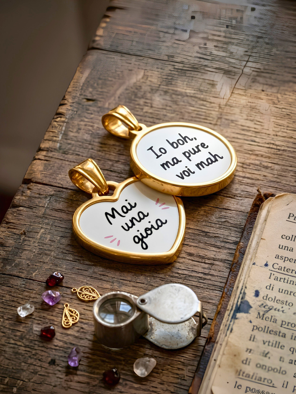 Charm "Io boh, ma pure voi mah"