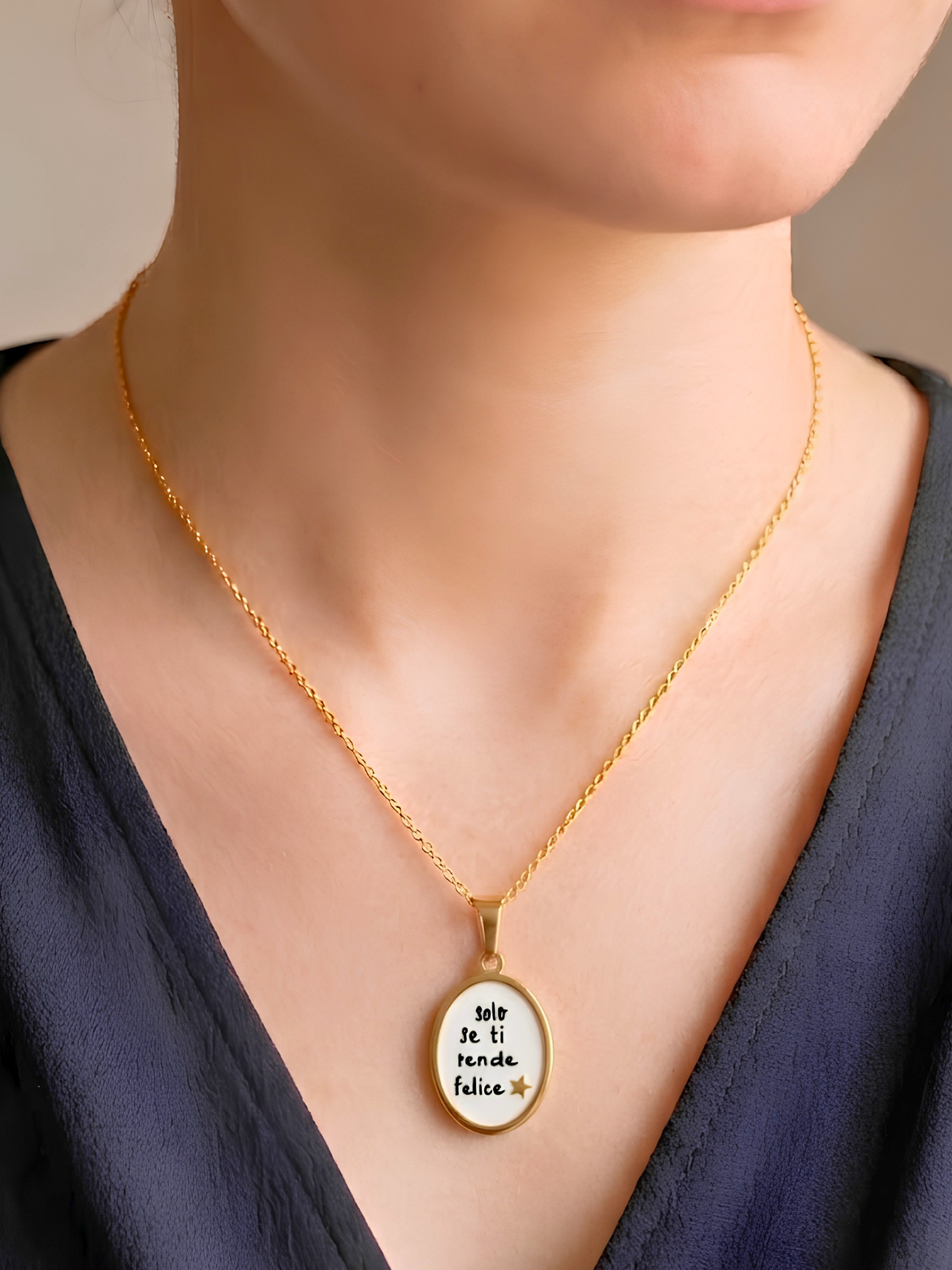 Charm "Solo se ti rende felice"