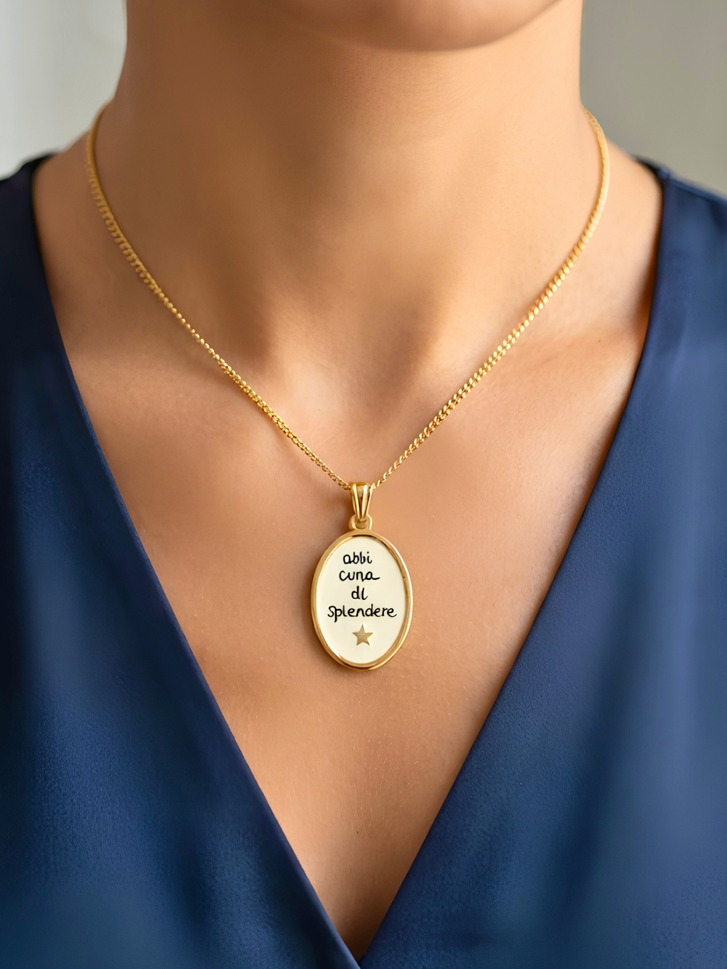 Charm "Abbi cura di splendere"
