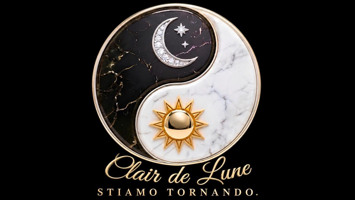 Clair de Lune S.R.L.S. · P. IVA/C.F. 18687961005 · REA RM-1800280 · Cap. Soc. €1.000,00 i.v. · Sede legale: Circonvallazione Clodia 165/167, 00195 Roma (RM)