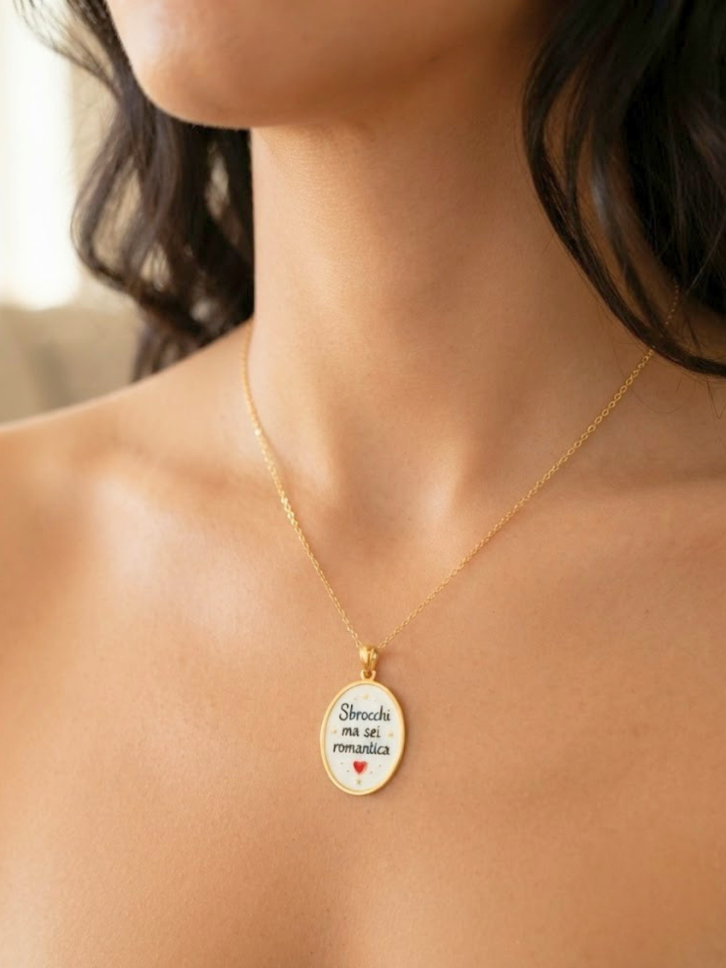 Charm "Sbrocchi ma sei romantica"