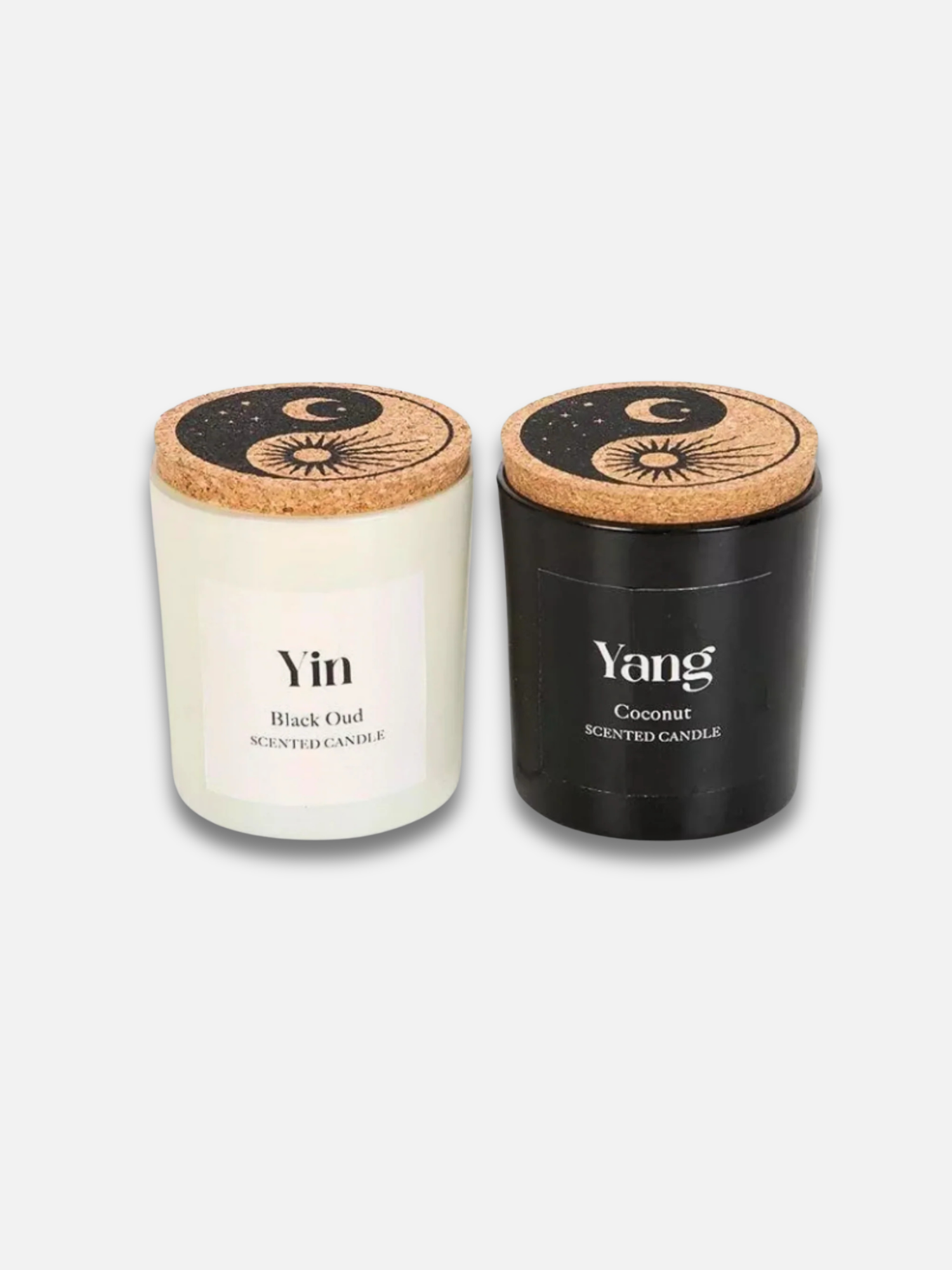 Set Candele Yin Yang