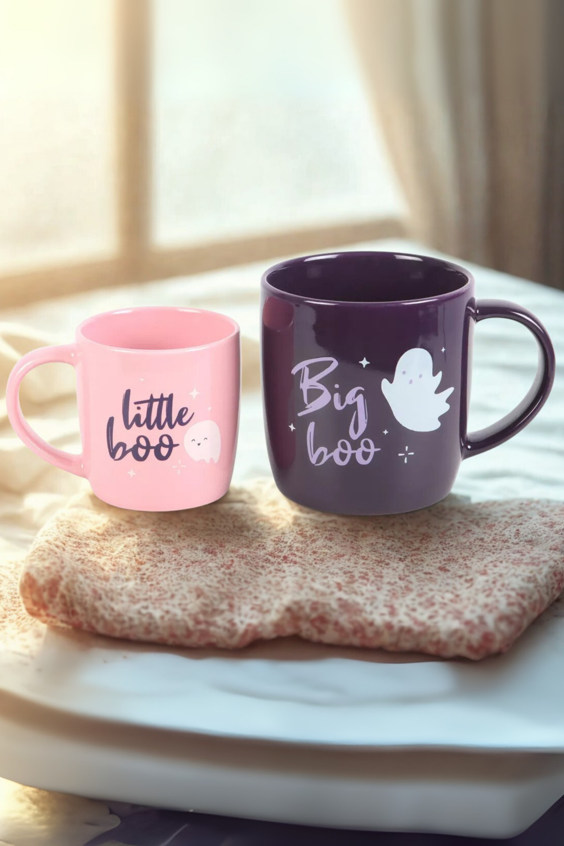 Set di Tazze "Big Boo e Little Boo"