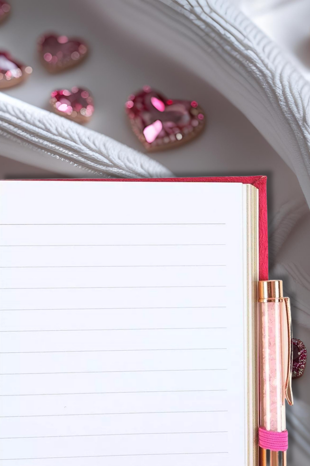 Libro degli Incantesimi d’Amore + Penna Quarzo Rosa