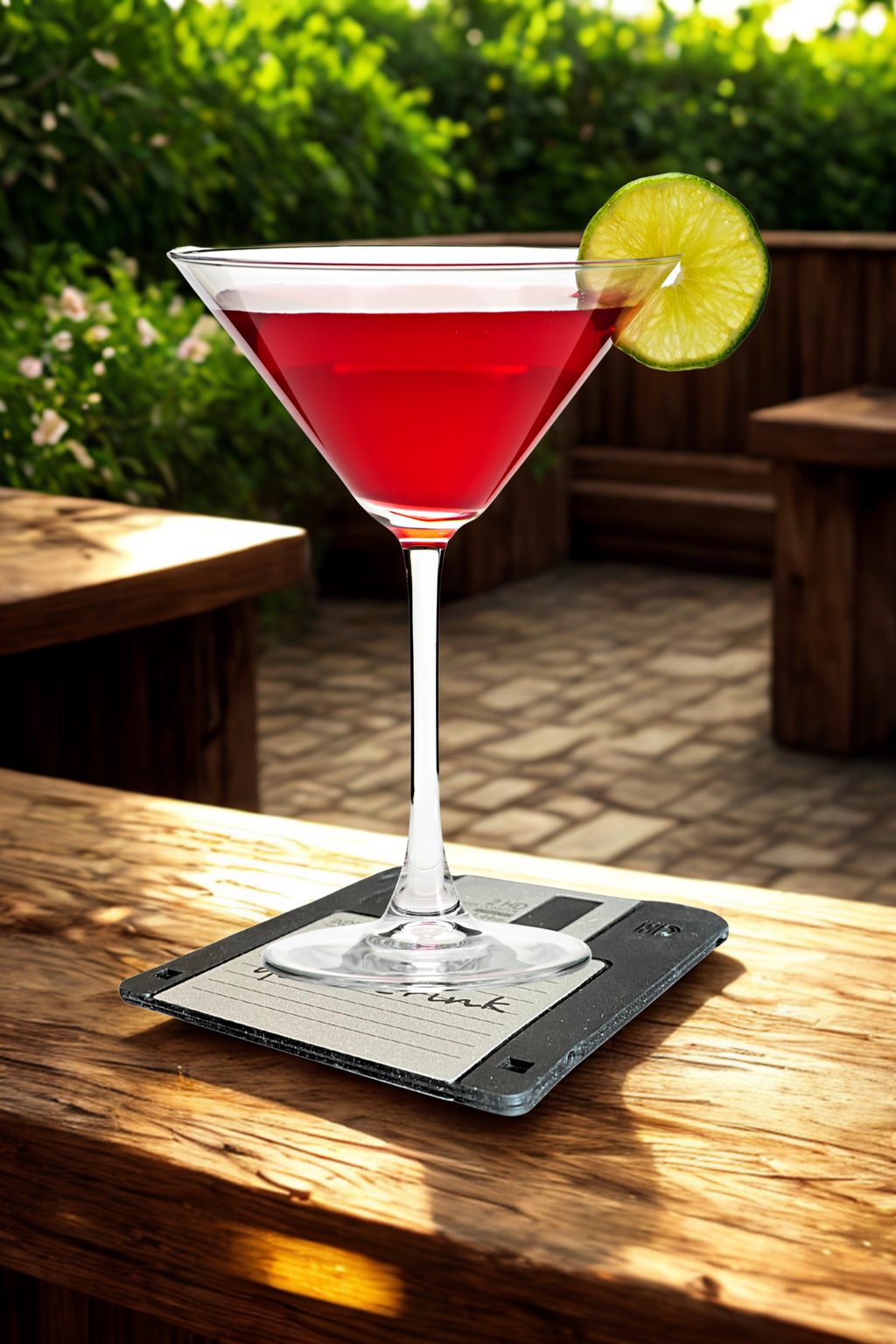 Sottobicchiere Floppy Disk Retro Byte