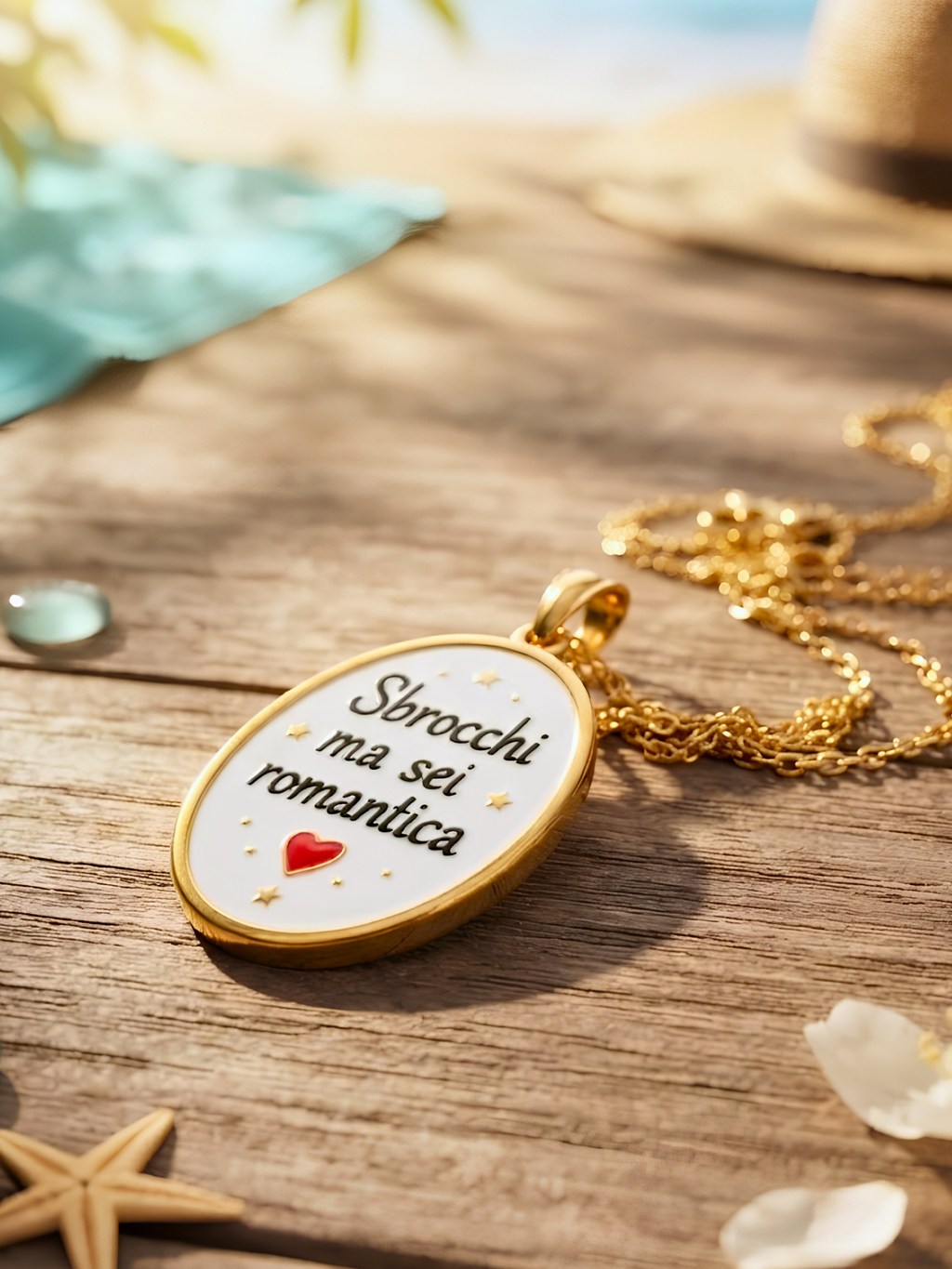 Charm "Sbrocchi ma sei romantica"