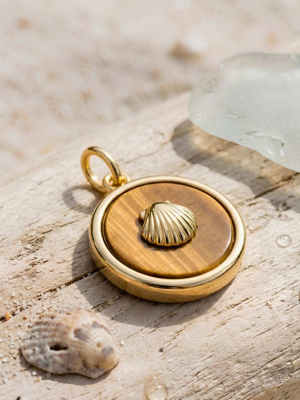 Charm Tiger Shell