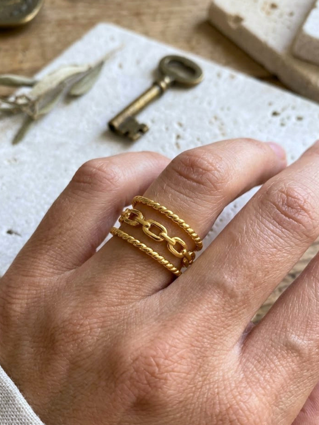 Anello Imperial Chain