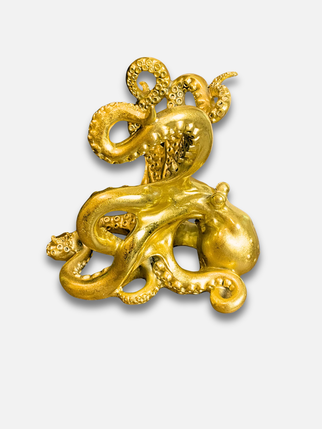 Porta Bottiglie Golden Octopus