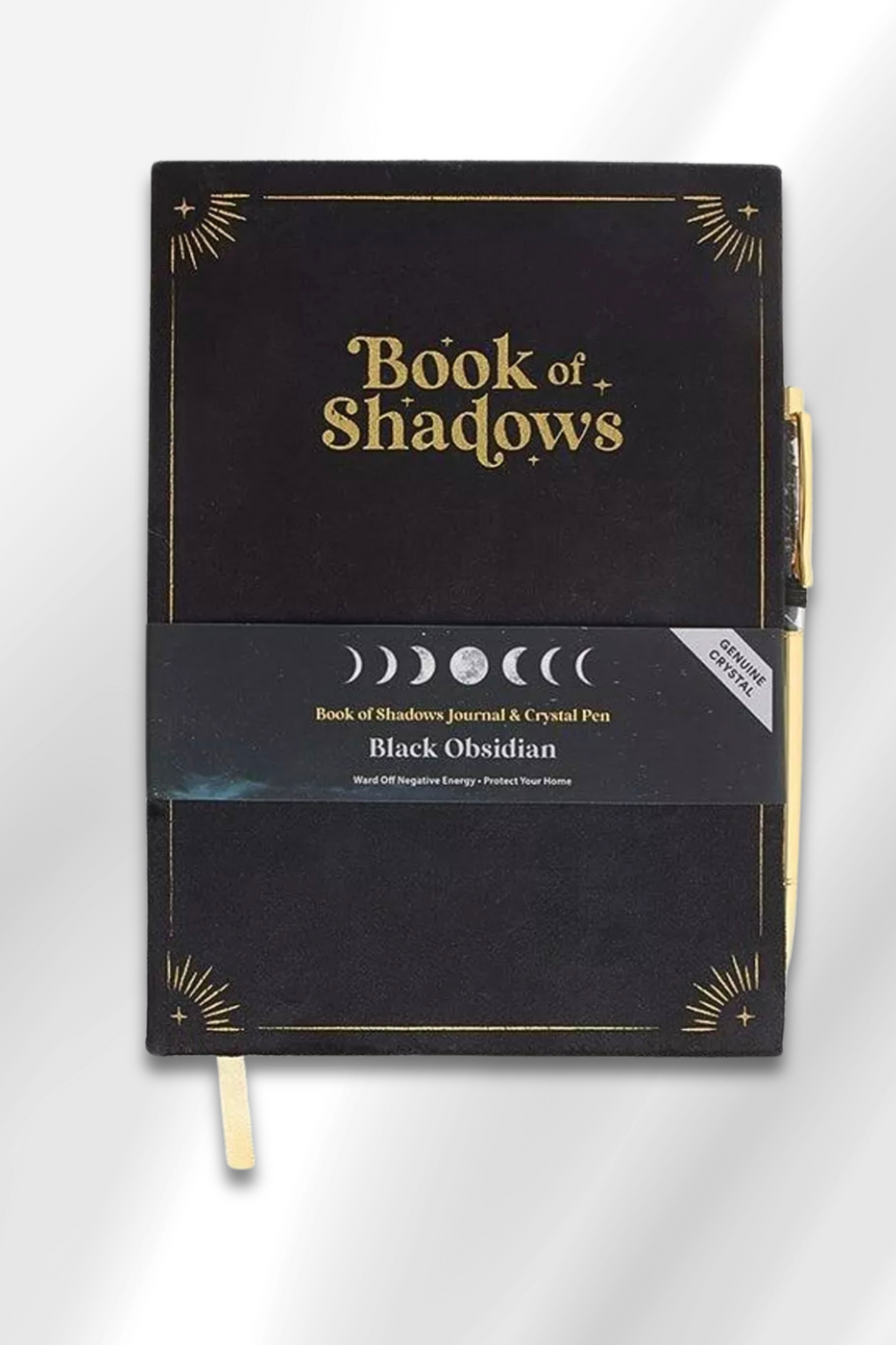 Libro delle Ombre + Penna Ossidiana Nera