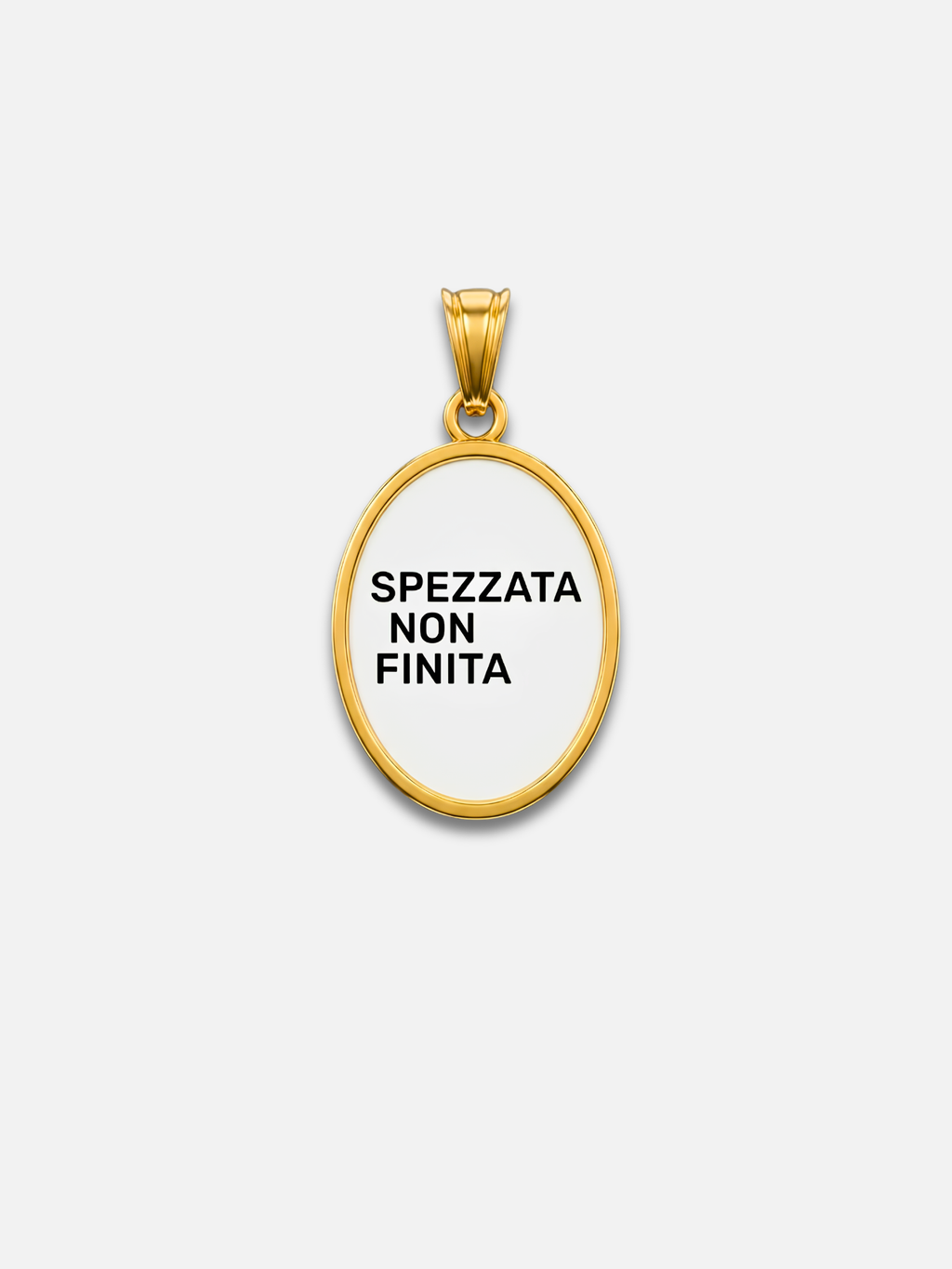 Charm " Spezzata ma non finita"