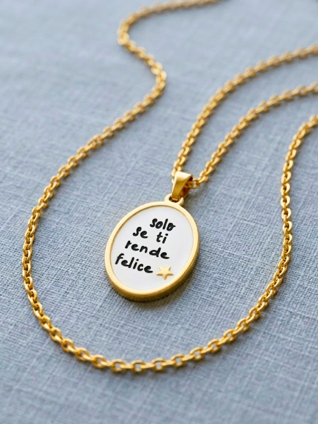 Charm "Solo se ti rende felice"
