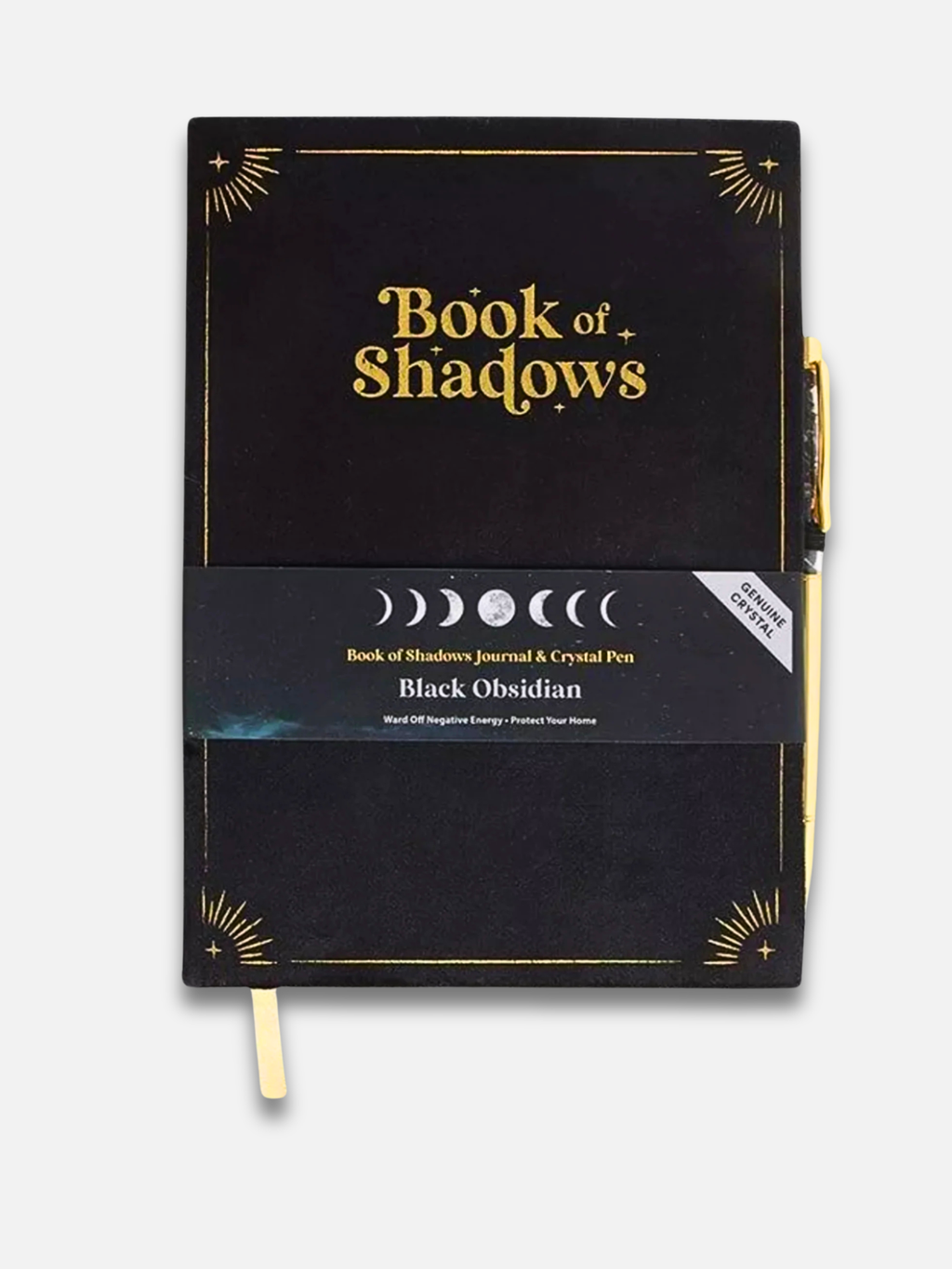 Libro delle Ombre + Penna Ossidiana Nera