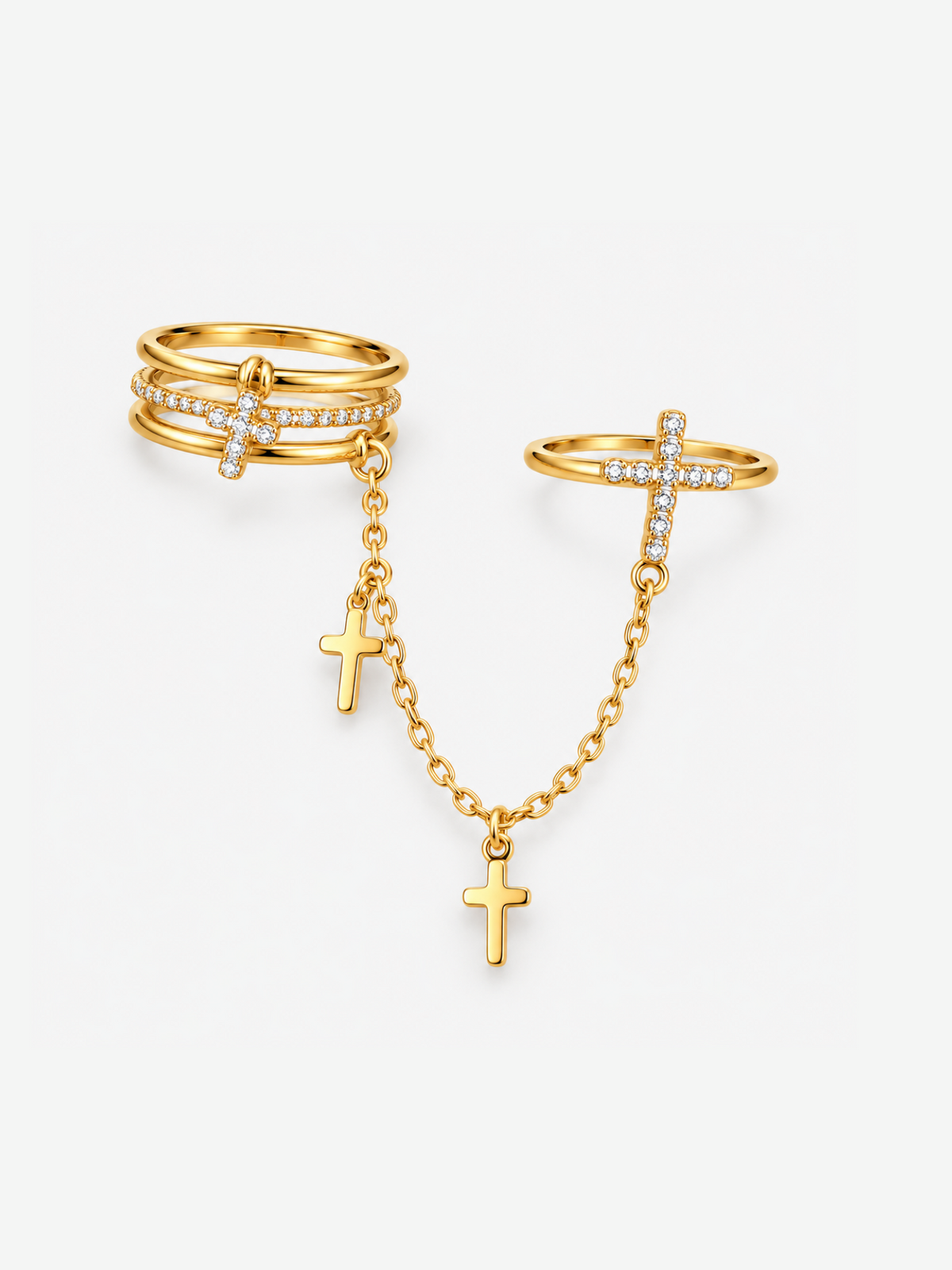 Anello Chain Cross