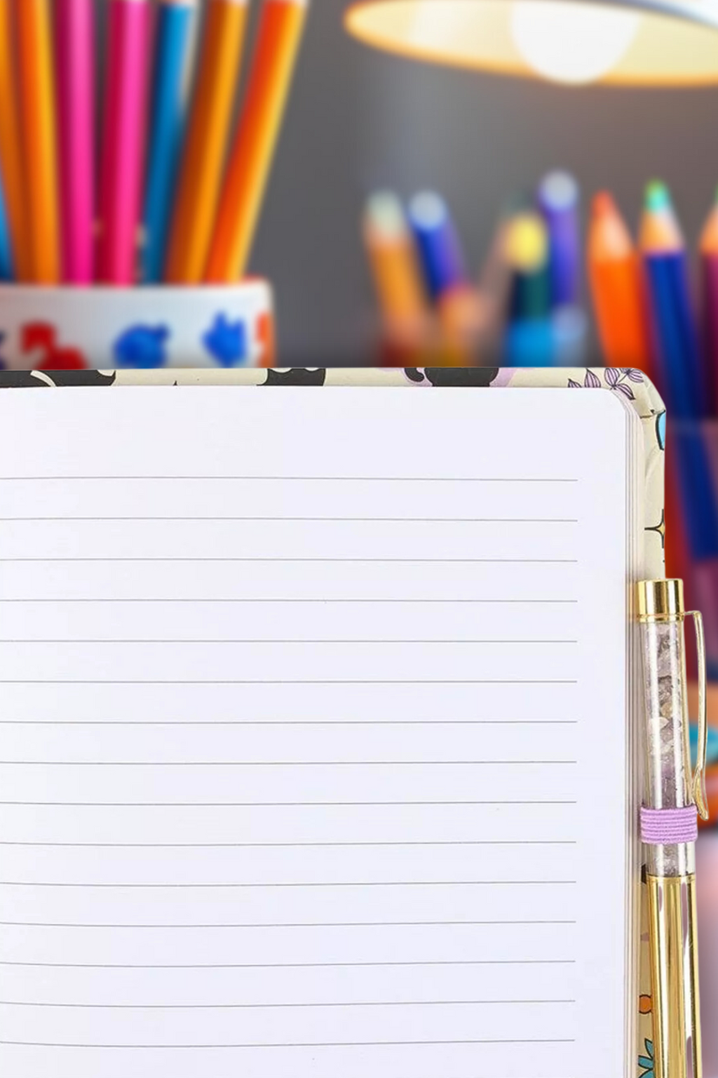 Notebook "Cute & Creepy" + Penna Ametista