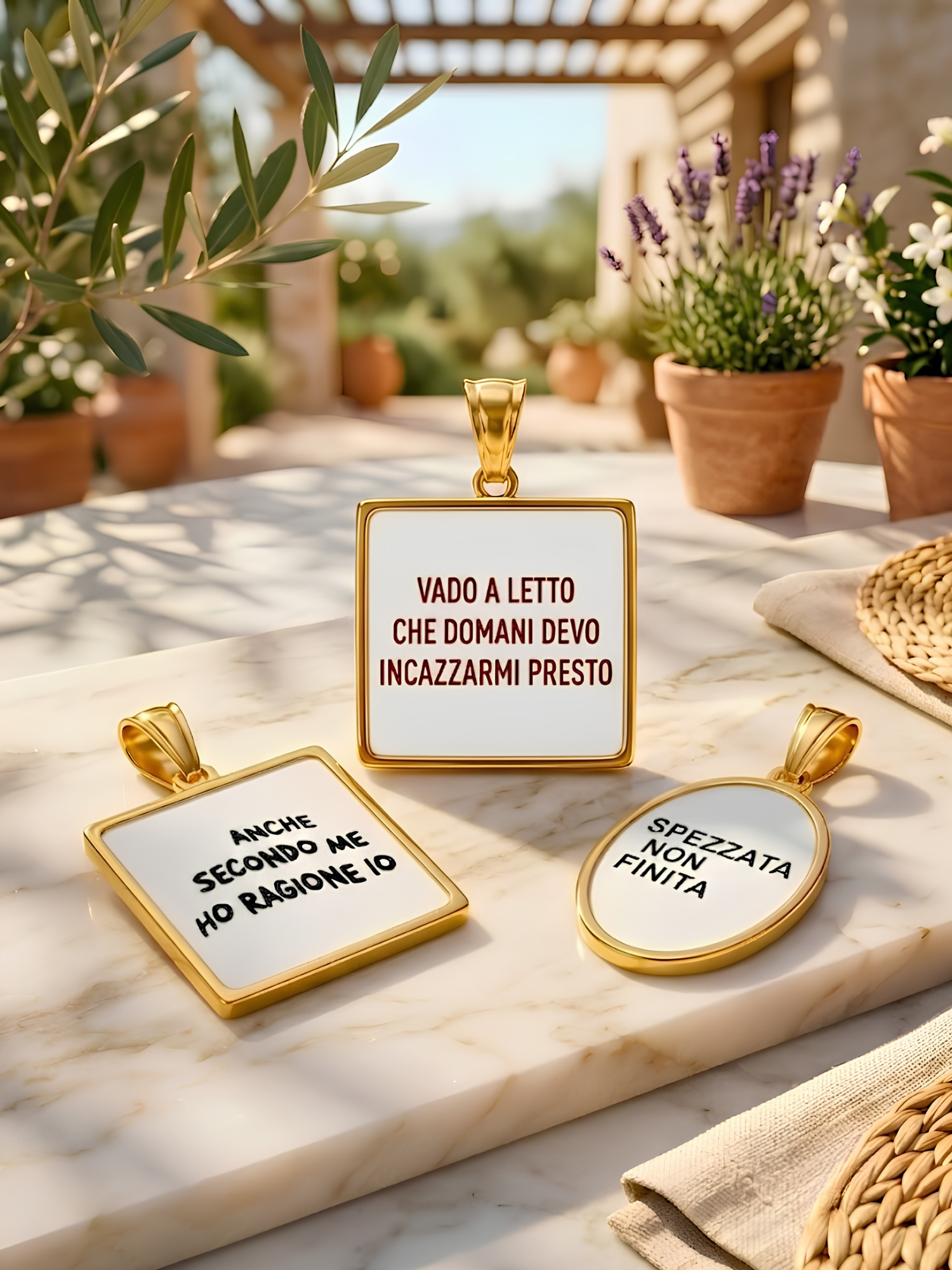 Charm "Vado a letto che domani devo incazzarmi presto"