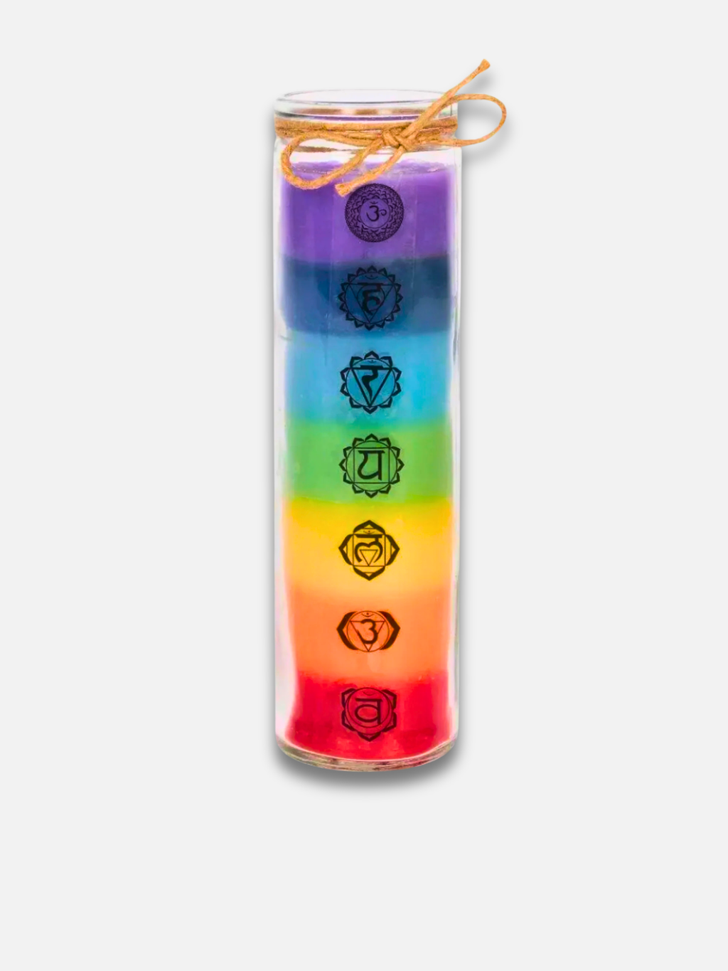 Candela dei 7 Chakra