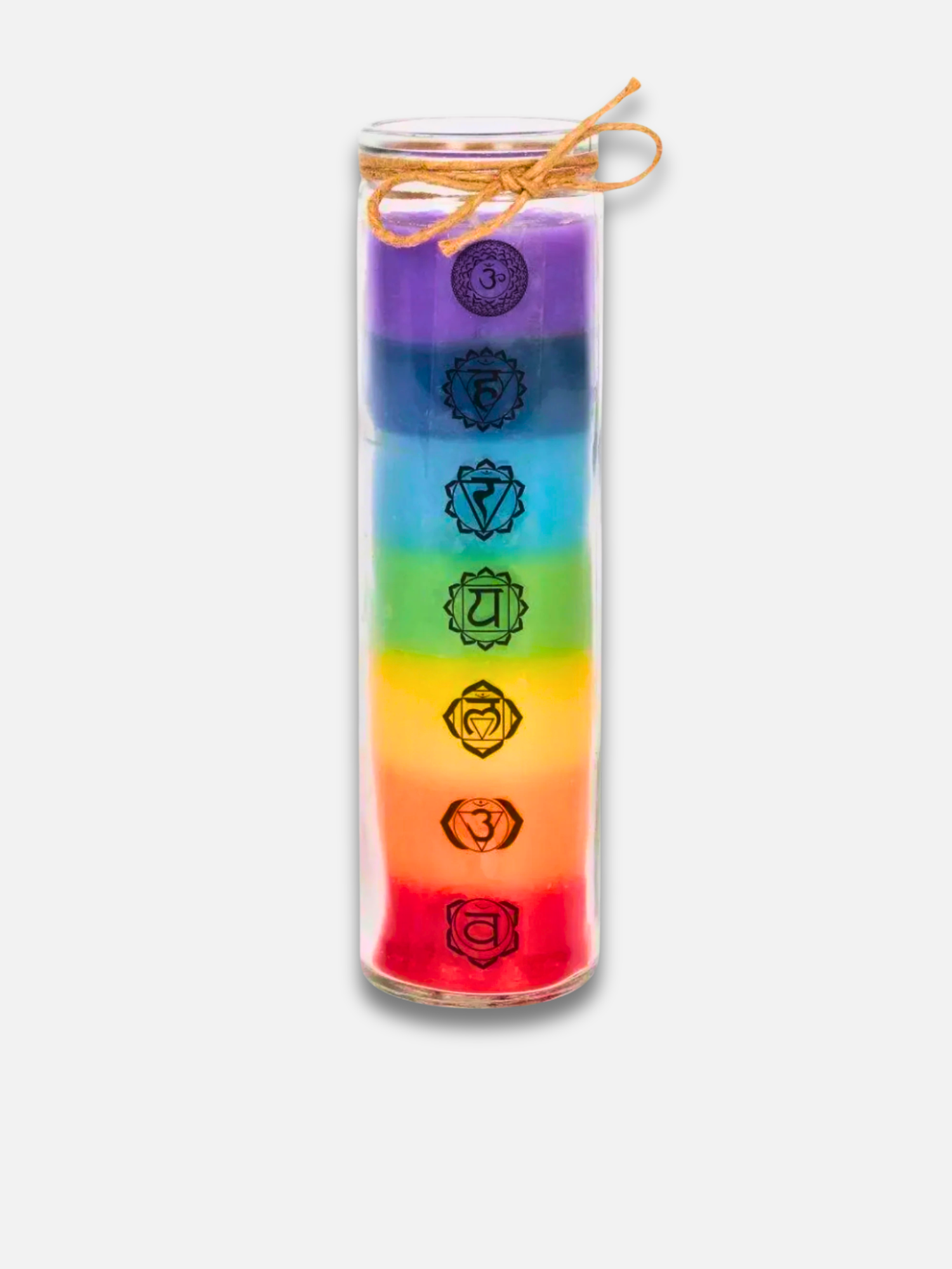 Candela dei 7 Chakra