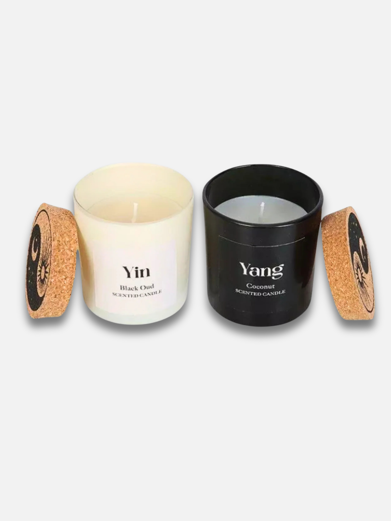 Set Candele Yin Yang