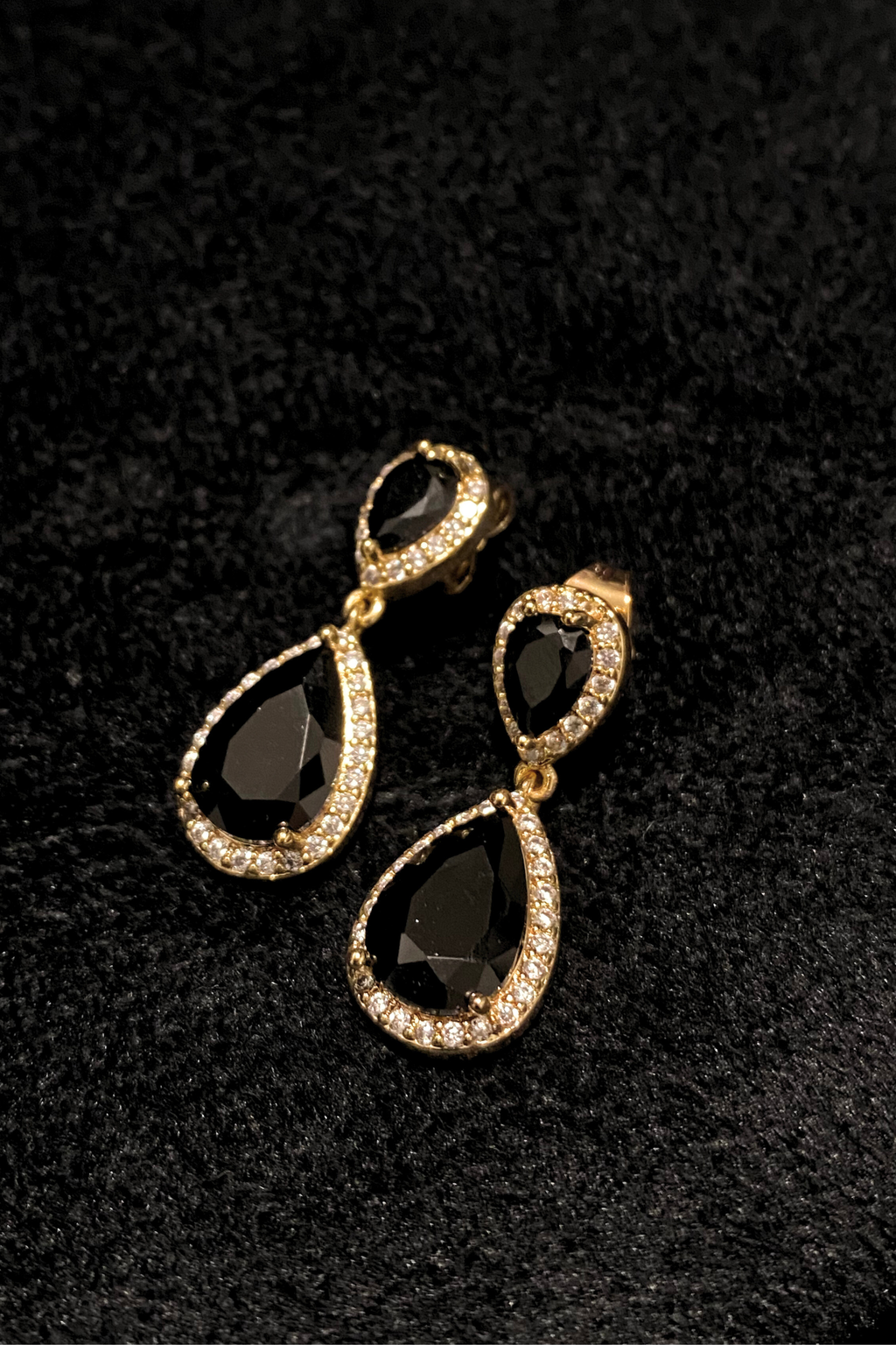 Orecchini Black Queen