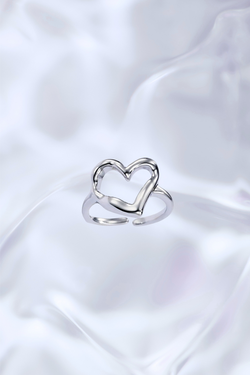 Anello Cuore Celestiale